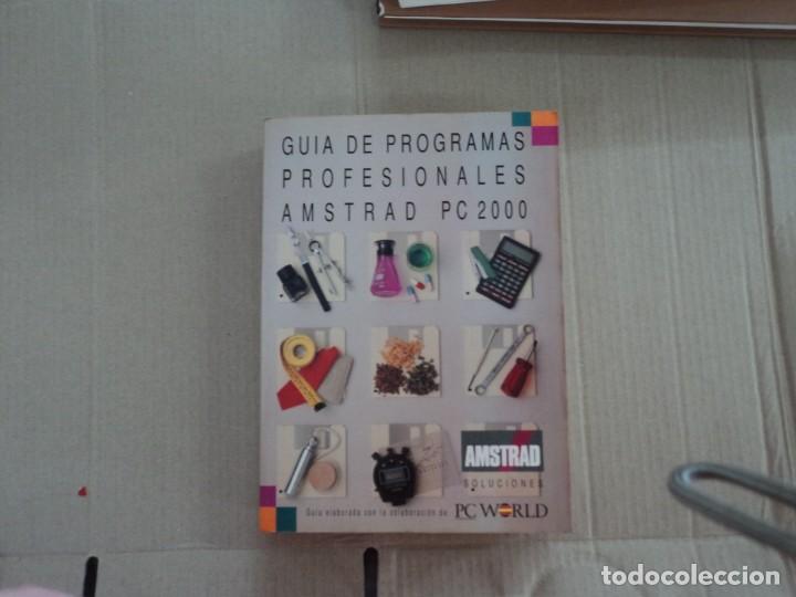 Libros de segunda mano: Guia de programas profesionales amstrad pc 2000 - Foto 1