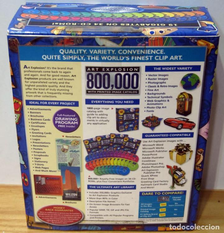 Libros de segunda mano: ART EXPLOSION 800.000, with printed image catalog. 34 CD. En Ingl&eacute;s. CLIP ART - Foto 8