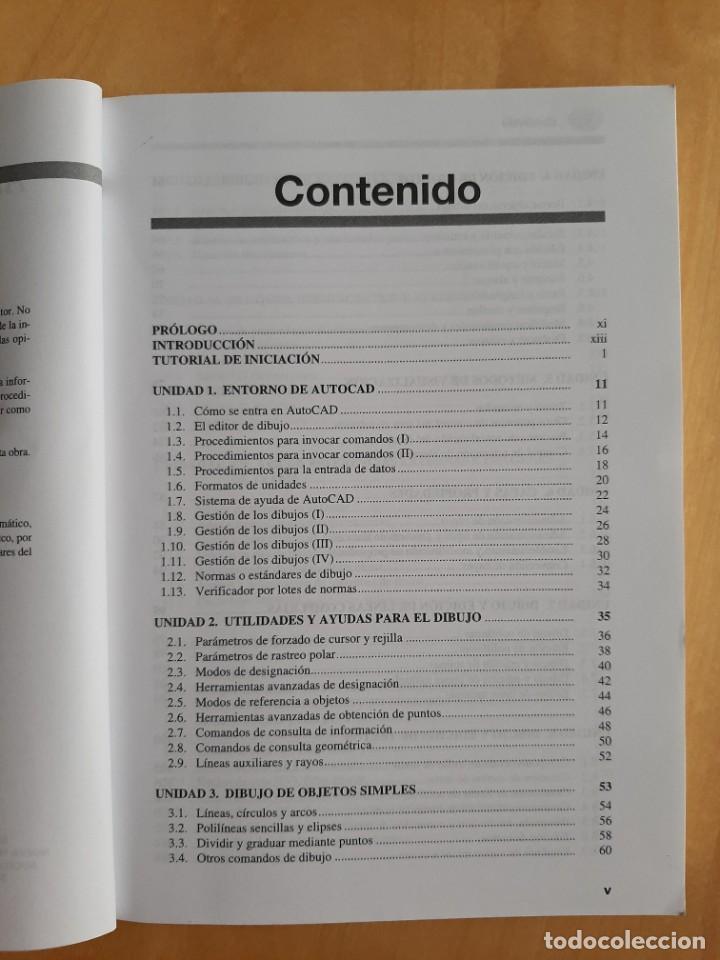Libros de segunda mano: Gu&iacute;a Pr&aacute;ctica AUTOCAD AVANZADO 2002 - Valido para versiones en espa&ntilde;ol e ingl&eacute;s - McGraw Hill - Foto 3