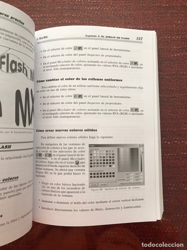 Libros de segunda mano: Curso Flash. Libro inform&aacute;tica - Foto 2