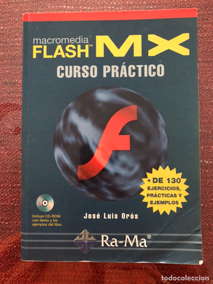 Libros de segunda mano: Curso Flash. Libro inform&aacute;tica - Foto 1