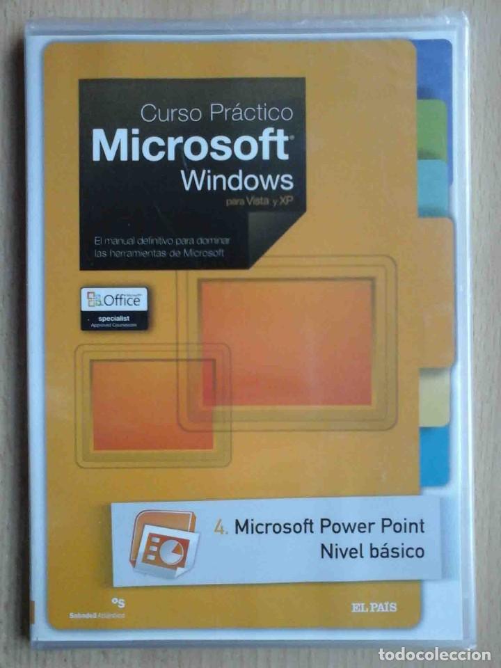 Libros de segunda mano: CD-ROM Precintado: Curso pr&aacute;ctico Microsoft Windows para Vista y XP - Foto 1