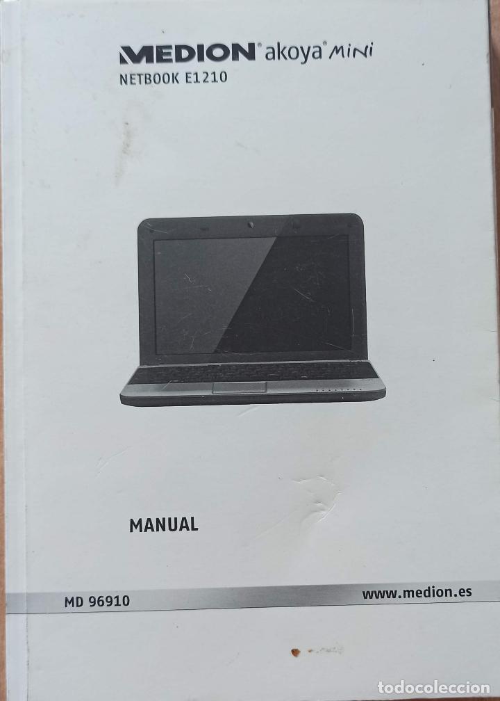 Libros de segunda mano: Manual MEDION akoya mini,NETBOOK E1210. Alejando Sanchez. - Foto 1