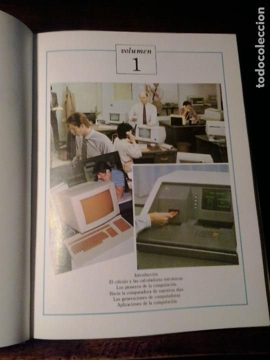 Libros de segunda mano: LMV - El mundo de la computaci&oacute;n, curso te&oacute;rico-pr&aacute;ctico, 4 tomos - Foto 2