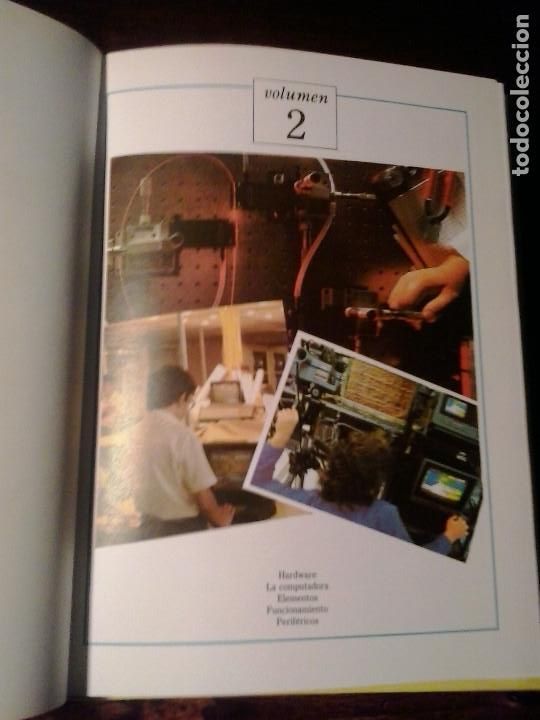 Libros de segunda mano: LMV - El mundo de la computaci&oacute;n, curso te&oacute;rico-pr&aacute;ctico, 4 tomos - Foto 3