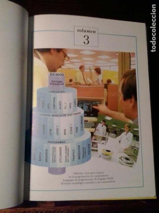 Libros de segunda mano: LMV - El mundo de la computaci&oacute;n, curso te&oacute;rico-pr&aacute;ctico, 4 tomos - Foto 4