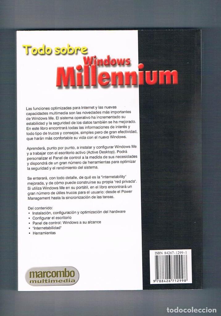 Libros de segunda mano: TODO SOBRE WINDOWS MILENNIUM. UDO SCHMIDT. **- - Foto 2