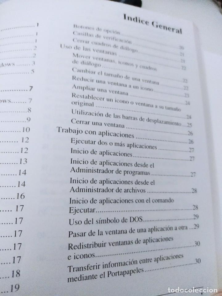 Libros de segunda mano: MANUAL DE USUARIO MICROSOFT WINDOWS OLIVETTI - Foto 3