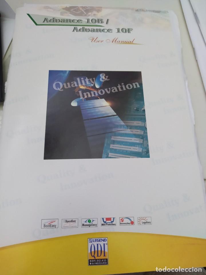 Libros de segunda mano: Manual QDI LEGEND Y OTROS - Foto 4