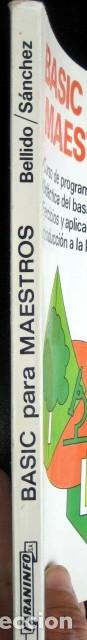 Libros de segunda mano: Basic para maestros. Antonio Bellido, Arsenio S&aacute;nchez - Foto 2