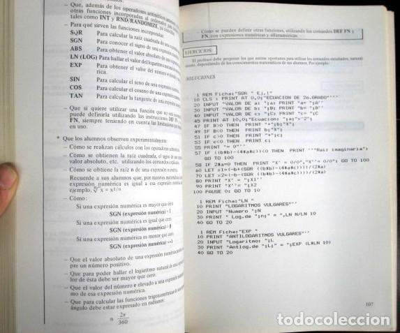 Libros de segunda mano: Basic para maestros. Antonio Bellido, Arsenio S&aacute;nchez - Foto 3