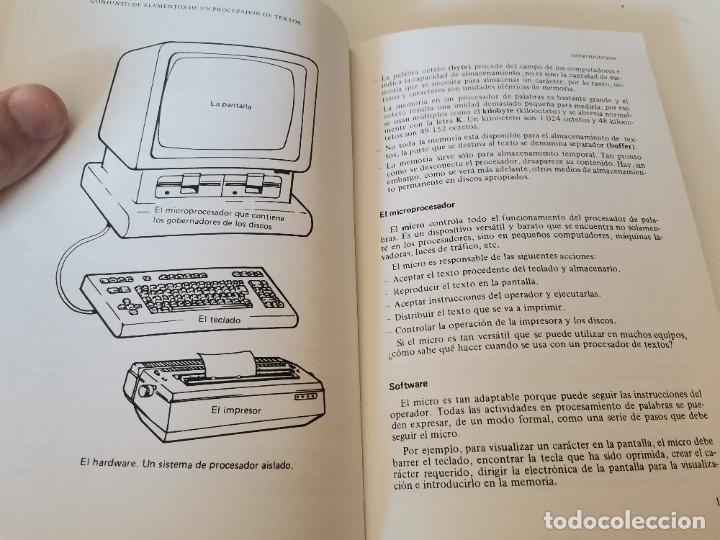 Libros de segunda mano: GU&Iacute;A F&Aacute;CIL PROCESO DE TEXTOS L. HOLLEEBACH ED. PARANINFO 1987 - Foto 5