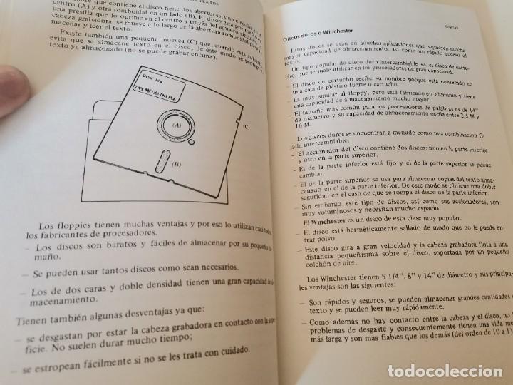 Libros de segunda mano: GU&Iacute;A F&Aacute;CIL PROCESO DE TEXTOS L. HOLLEEBACH ED. PARANINFO 1987 - Foto 6