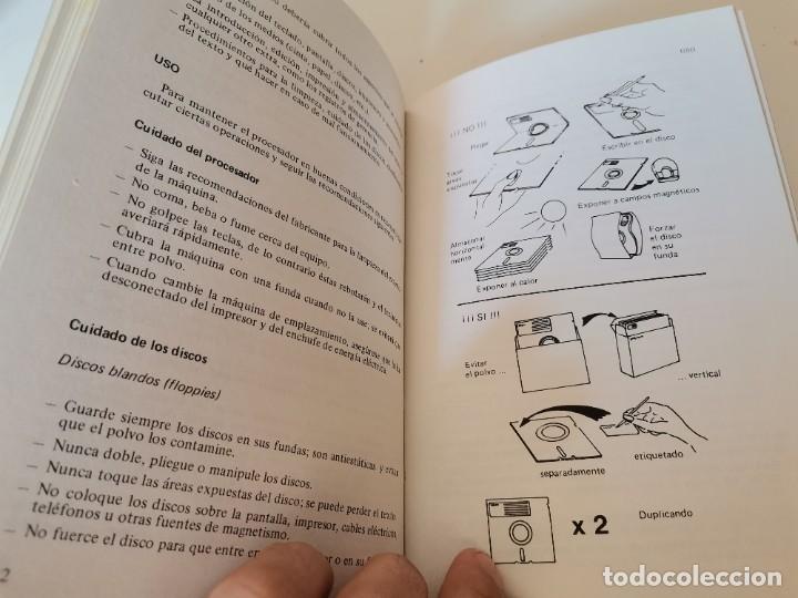 Libros de segunda mano: GU&Iacute;A F&Aacute;CIL PROCESO DE TEXTOS L. HOLLEEBACH ED. PARANINFO 1987 - Foto 9