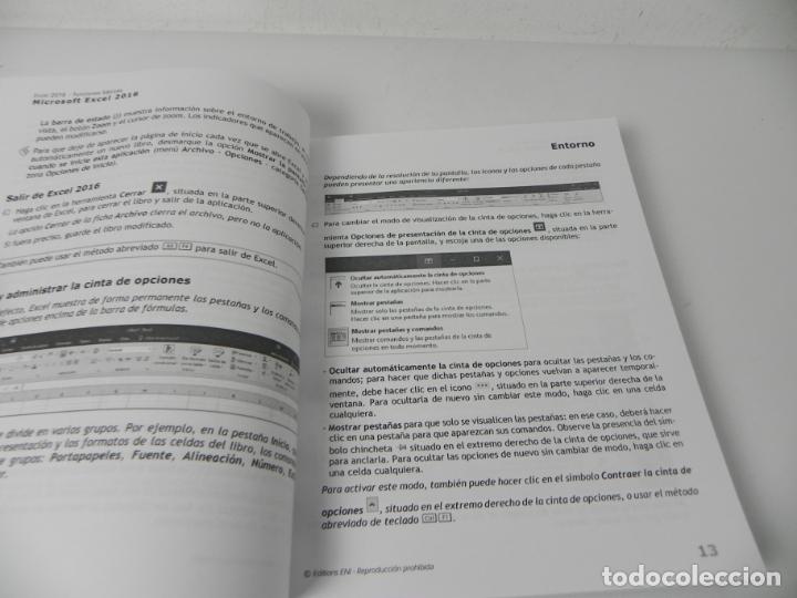 Libros de segunda mano: EXCEL 2016 (FUNCIONES B&Aacute;SICAS) OFIM&Aacute;TICA PROFESIONAL - ENI EDICIONES-2016 - Foto 6