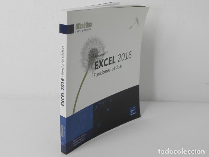 Libros de segunda mano: EXCEL 2016 (FUNCIONES B&Aacute;SICAS) OFIM&Aacute;TICA PROFESIONAL - ENI EDICIONES-2016 - Foto 1