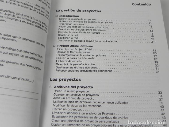 Libros de segunda mano: PROJECT 2016 - OFIM&Aacute;TICA PROFESIONAL - ENI EDICIONES-2016 - Foto 3
