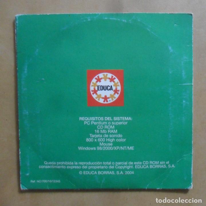 Libros de segunda mano: 2 CD-ROM - JUGAMOS A LOS MESES DEL A&Ntilde;O - EDUCA BORRAS - 2004 - Foto 2