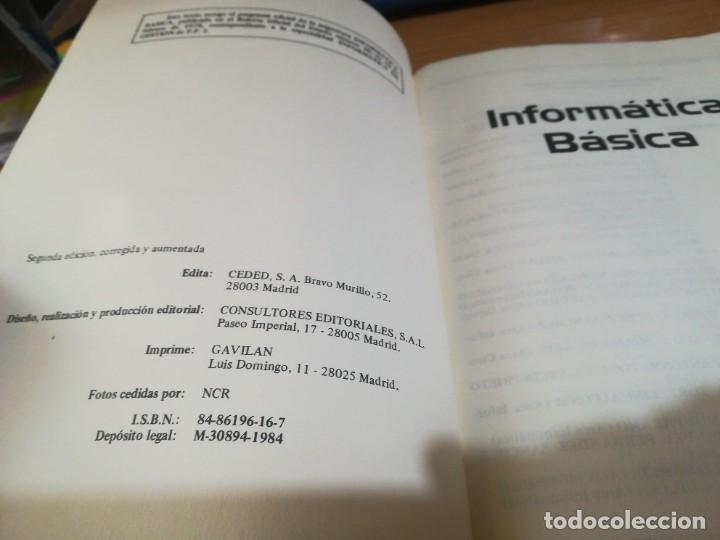 Libros de segunda mano: Inform&aacute;tica b&aacute;sica - V.V.A.A. - CEDED, S.A. - Foto 3