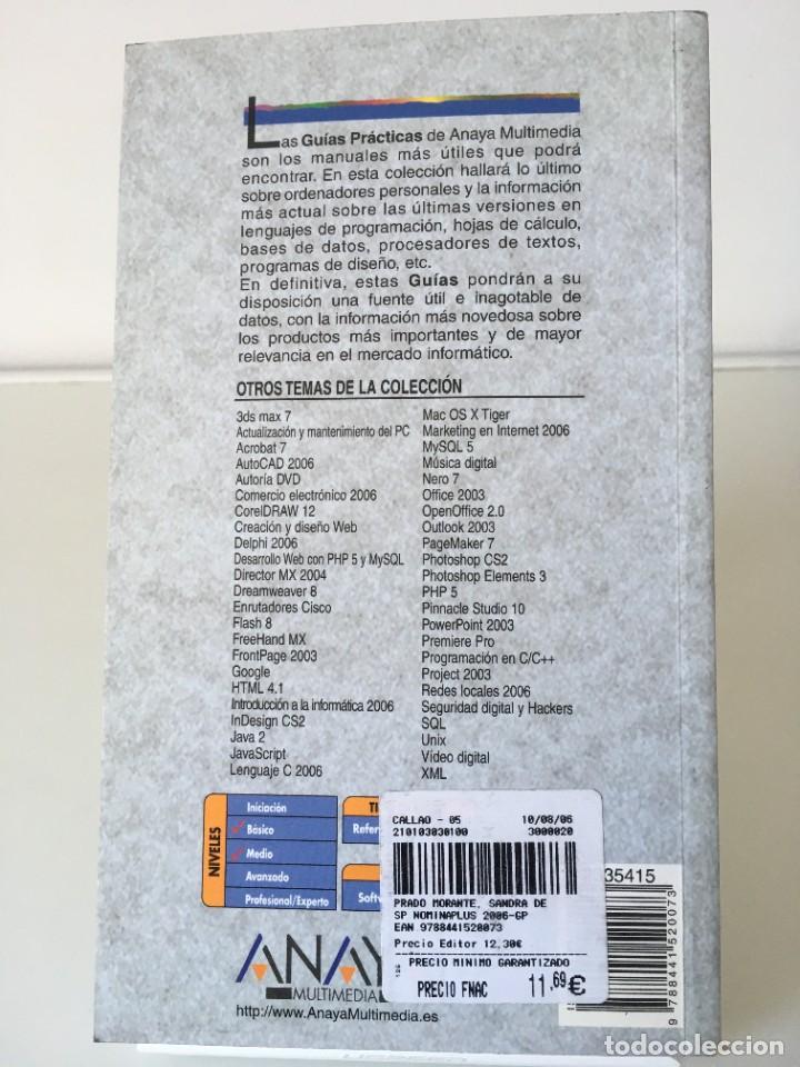 Libros de segunda mano: SP NOMINA PLUS 2006. SANDRA DE PRADO MORANTE - Foto 2