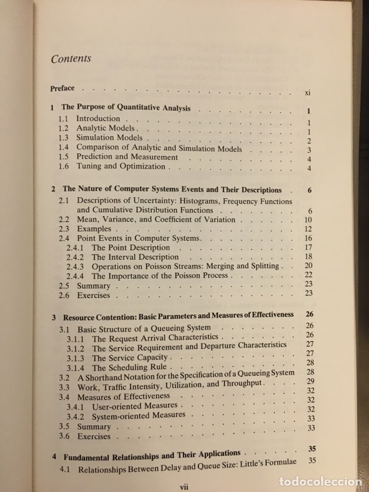 Libros de segunda mano: Quantitative analysis of computer systems / Clement H. C. Leung. 1988 - Foto 4