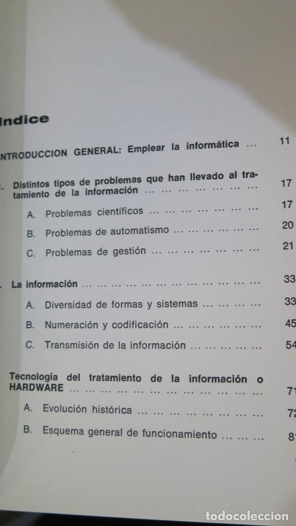 Libros de segunda mano: INICIACION A LA INFORMATICA. BERGEROL - Foto 2