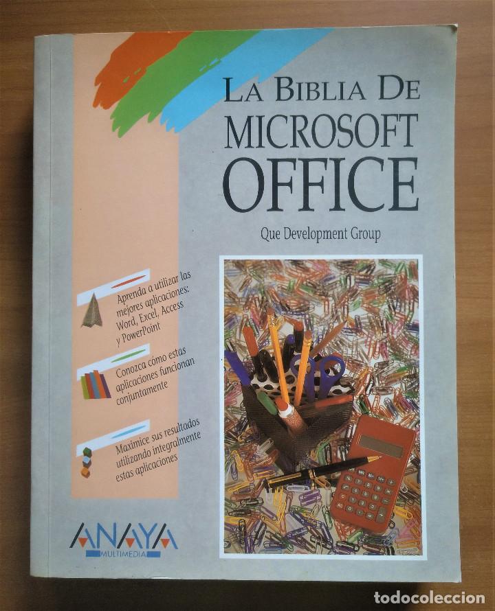 Libros de segunda mano: La Biblia de Microsoft Office, Que Development Group, Anaya, 1997 - Foto 1