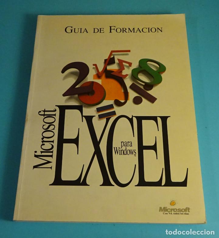 Libros de segunda mano: EXCEL PARA WINDOWS. GU&Iacute;A DE FORMACI&Oacute;N. MICROSOFT - Foto 1