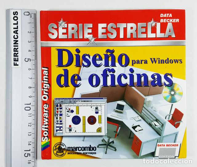 Libros de segunda mano: DISE&Ntilde;O DE OFICINAS PARA WINDOWS, SERIE ESTRELLA DATA BECKER MARCOMBO 1996,LIBRO 94 PAG + CD PROGRAMA - Foto 2