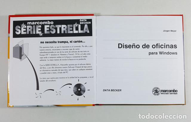 Libros de segunda mano: DISE&Ntilde;O DE OFICINAS PARA WINDOWS, SERIE ESTRELLA DATA BECKER MARCOMBO 1996,LIBRO 94 PAG + CD PROGRAMA - Foto 3