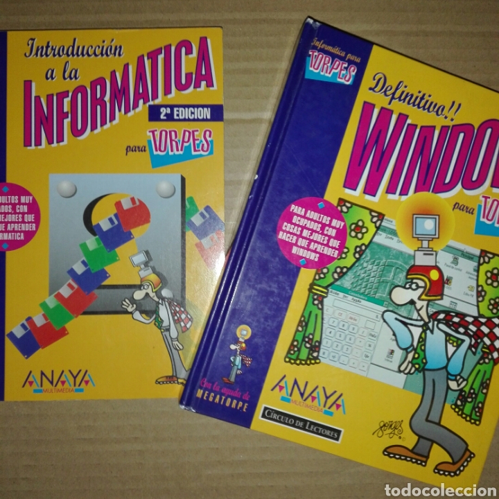 Libros de segunda mano: 2 LIBROS INFORM&Aacute;TICA PARA TORPES - Foto 1