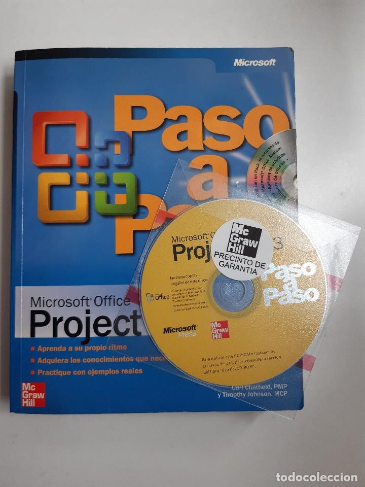 Libros de segunda mano: PASO A PASO MICROSOFT OFFICE PROJECT 2003 Y CDROM Carl Chatfield Timothy Johnson MacGrawHill TM - Foto 17