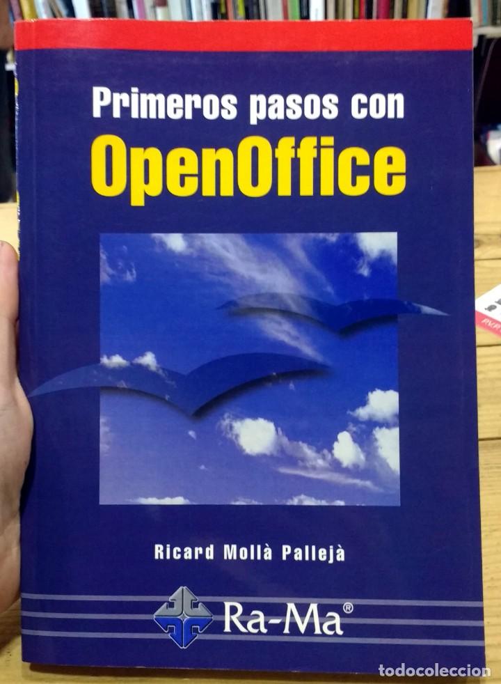 Libros de segunda mano: Primeros pasos con Open Office. Ricard Moll&aacute; Pallej&aacute; - Foto 1