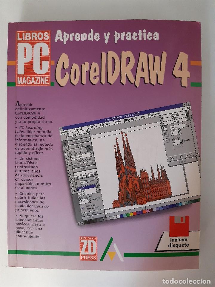 Libros de segunda mano: APRENDE Y PRACTICA CORELDRAW 4 CON DISKETE INFORMATICA RETRO ANAYA 1994 EC TM - Foto 2