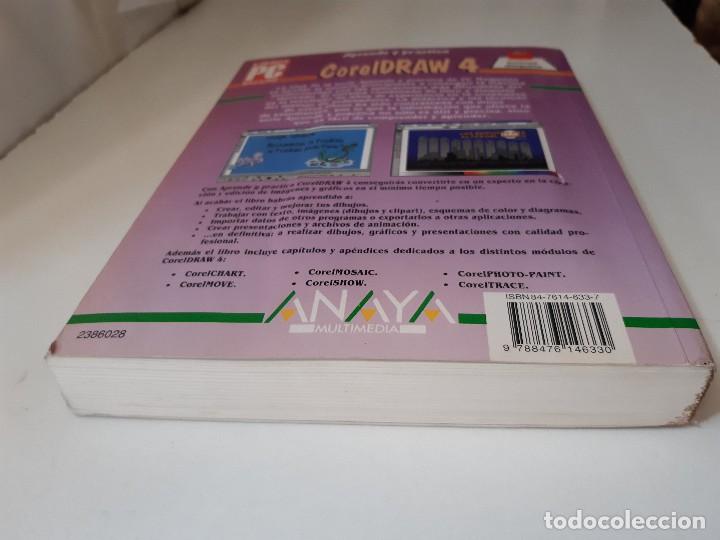 Libros de segunda mano: APRENDE Y PRACTICA CORELDRAW 4 CON DISKETE INFORMATICA RETRO ANAYA 1994 EC TM - Foto 6