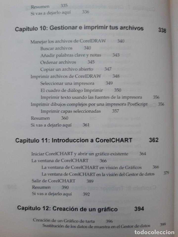 Libros de segunda mano: APRENDE Y PRACTICA CORELDRAW 4 CON DISKETE INFORMATICA RETRO ANAYA 1994 EC TM - Foto 15