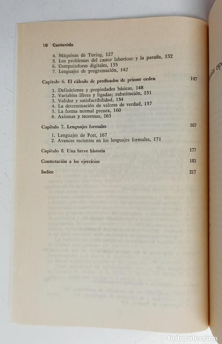 Libros de segunda mano: L&oacute;gica y algoritmos. Robert R. Korfhage. - Foto 6