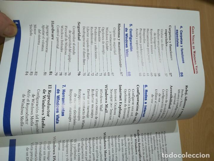 Libros de segunda mano: WINDOWS VISTA MICROSOFT / GUIAS VISUALES / ANAYA / AD101 - Foto 9