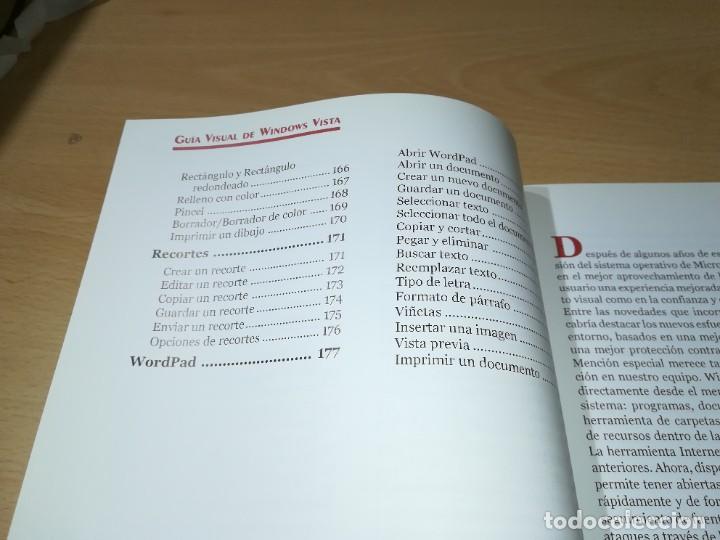 Libros de segunda mano: WINDOWS VISTA MICROSOFT / GUIAS VISUALES / ANAYA / AD101 - Foto 11
