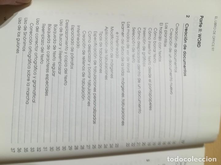Libros de segunda mano: EL LIBRO DE OFFICE 97 PROFESIONAL / ANAYA / / AE102 - Foto 10