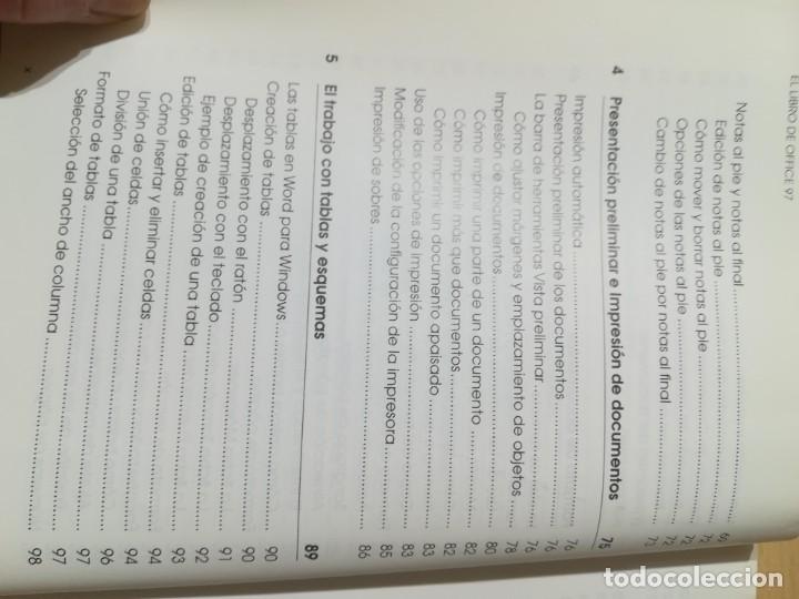 Libros de segunda mano: EL LIBRO DE OFFICE 97 PROFESIONAL / ANAYA / / AE102 - Foto 12