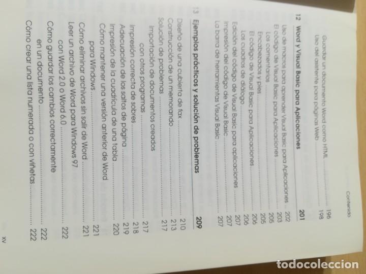 Libros de segunda mano: EL LIBRO DE OFFICE 97 PROFESIONAL / ANAYA / / AE102 - Foto 17
