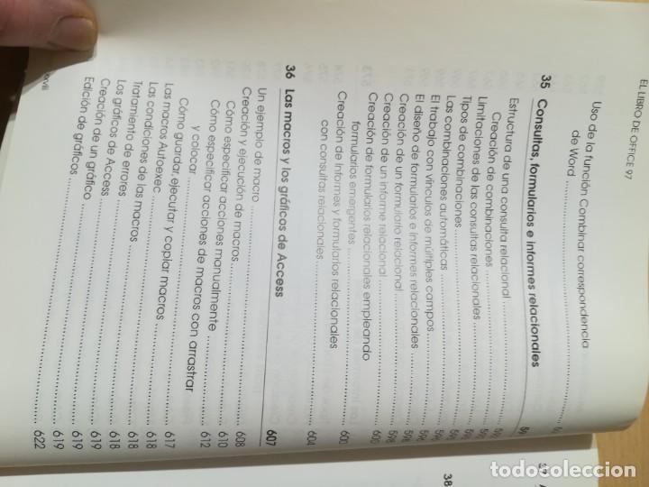 Libros de segunda mano: EL LIBRO DE OFFICE 97 PROFESIONAL / ANAYA / / AE102 - Foto 30