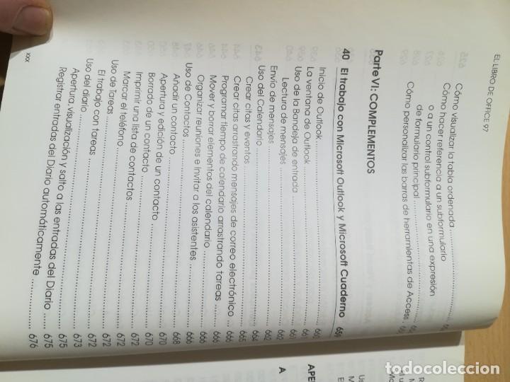 Libros de segunda mano: EL LIBRO DE OFFICE 97 PROFESIONAL / ANAYA / / AE102 - Foto 32