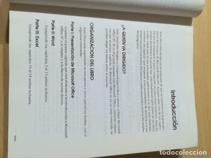 Libros de segunda mano: EL LIBRO DE OFFICE 97 PROFESIONAL / ANAYA / / AE102 - Foto 36
