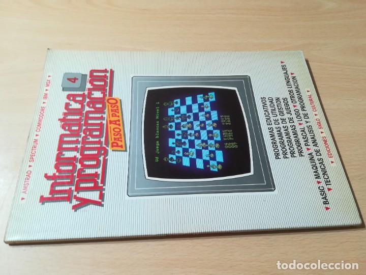 Libros de segunda mano: INFORMATICA Y PROGRAMACION 4 / PASO A PASO / EDICIONES SIGLO CULTURAL / AE205 - Foto 1