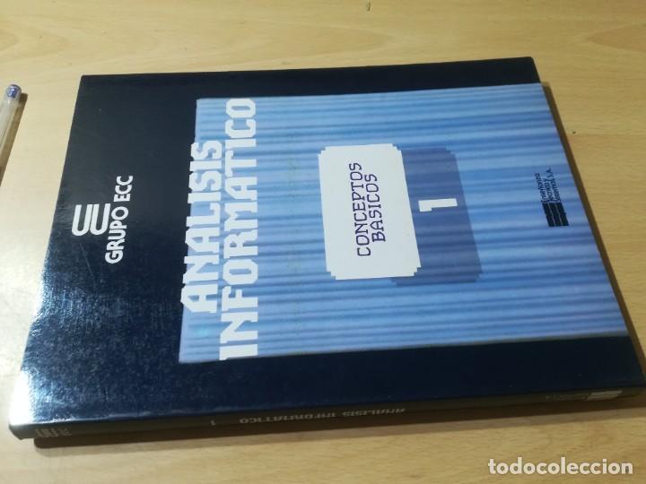 Libros de segunda mano: CONCEPTOS BASICOS 1 / ANALISIS INFORMATICO / GRUPO ECC / AH-39 - Foto 1