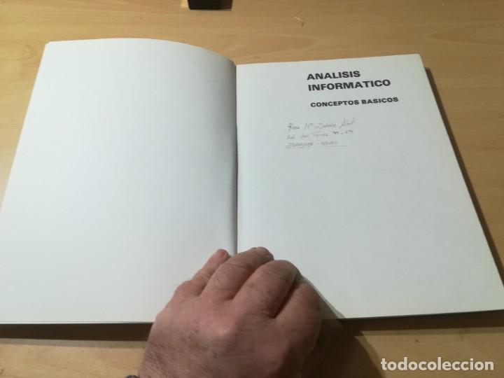 Libros de segunda mano: CONCEPTOS BASICOS 1 / ANALISIS INFORMATICO / GRUPO ECC / AH-39 - Foto 4