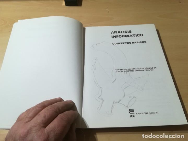 Libros de segunda mano: CONCEPTOS BASICOS 1 / ANALISIS INFORMATICO / GRUPO ECC / AH-39 - Foto 5