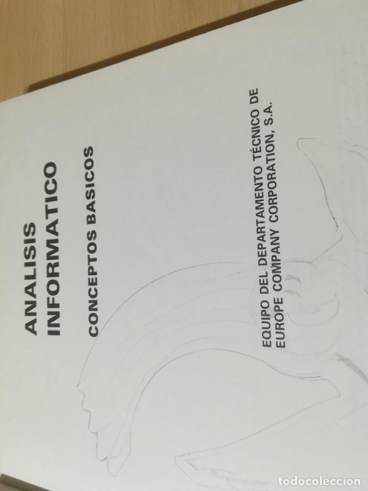 Libros de segunda mano: CONCEPTOS BASICOS 1 / ANALISIS INFORMATICO / GRUPO ECC / AH-39 - Foto 6